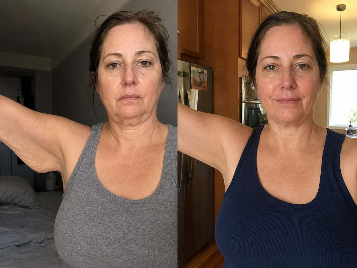 ORI1 Collagen Strips before and after