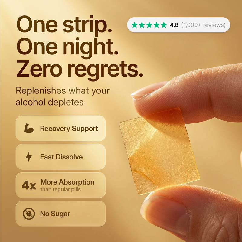 Hangover Recovery Strips 4