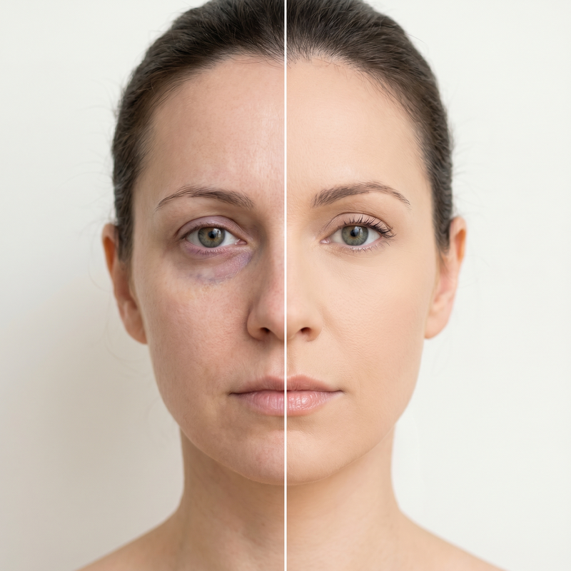 Dark circles under eyes: cosmetic vs cause