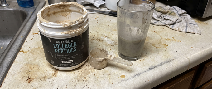 Collagen powder