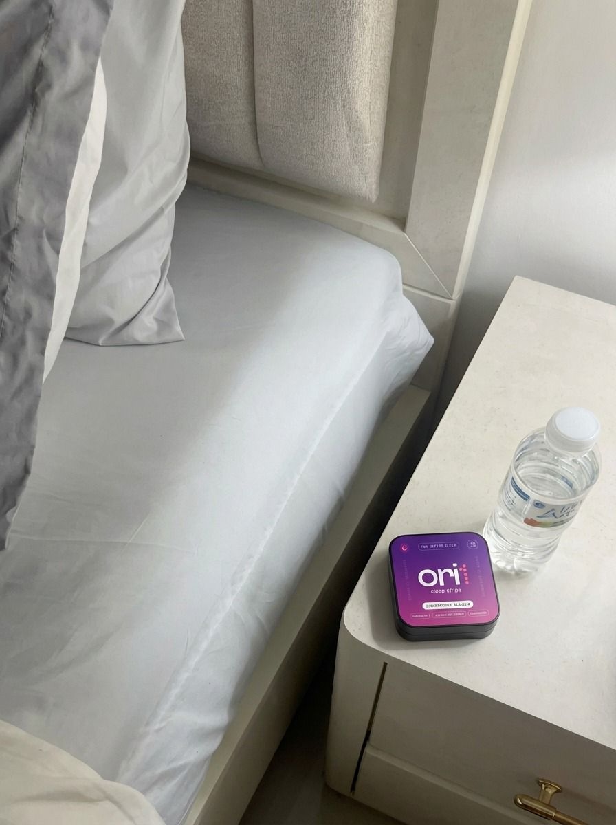 Person sleeping peacefully